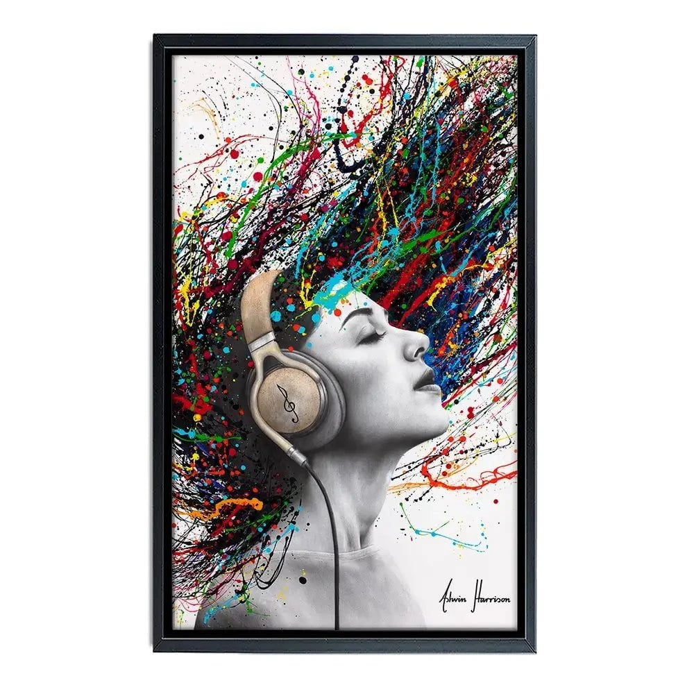 Playing Her Tune Canvas Print Playing Her Tune Canvas Print wall art product Ashvin Harrison