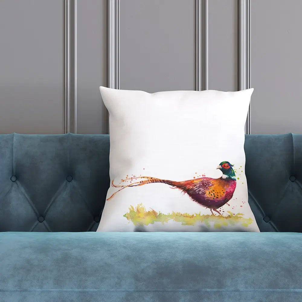 Pleasant Pheasant Cushion Pleasant Pheasant Cushion wall art product Kamieshkova / Shutterstock