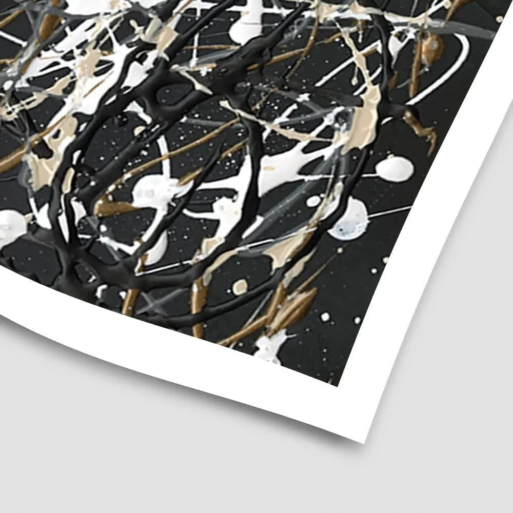 Pollack Homage Art Print Pollack Homage Art Print wall art product Michael Willett