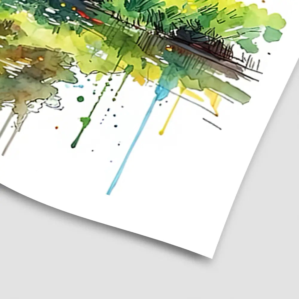 Pollock Park Glasgow Art Print Pollock Park Glasgow Art Print wall art product David Alexander Elder