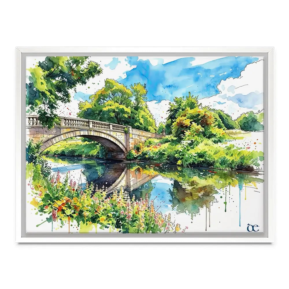 Pollock Park Glasgow Canvas Print Pollock Park Glasgow Canvas Print wall art product David Alexander Elder