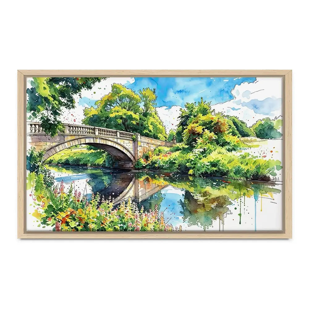 Pollock Park Glasgow Canvas Print Pollock Park Glasgow Canvas Print wall art product David Alexander Elder