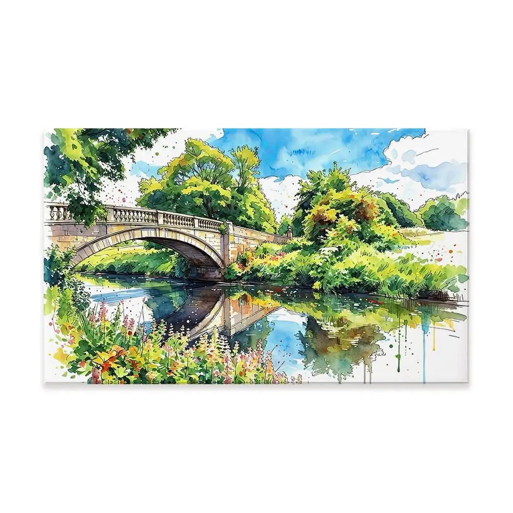 Pollock Park Glasgow Canvas Print Pollock Park Glasgow Canvas Print wall art product David Alexander Elder