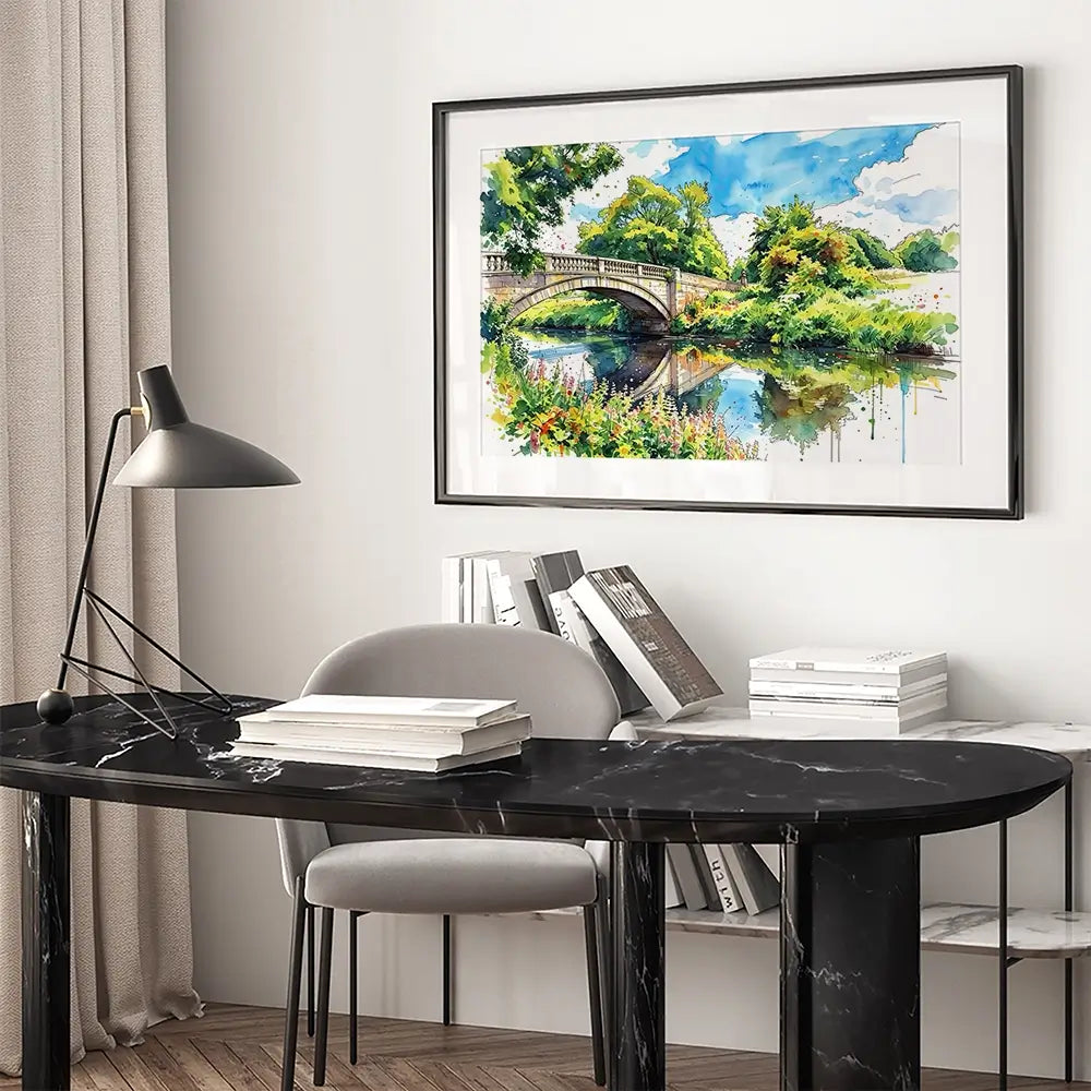 Pollock Park Glasgow Framed Art Print Pollock Park Glasgow Framed Art Print wall art product David Alexander Elder