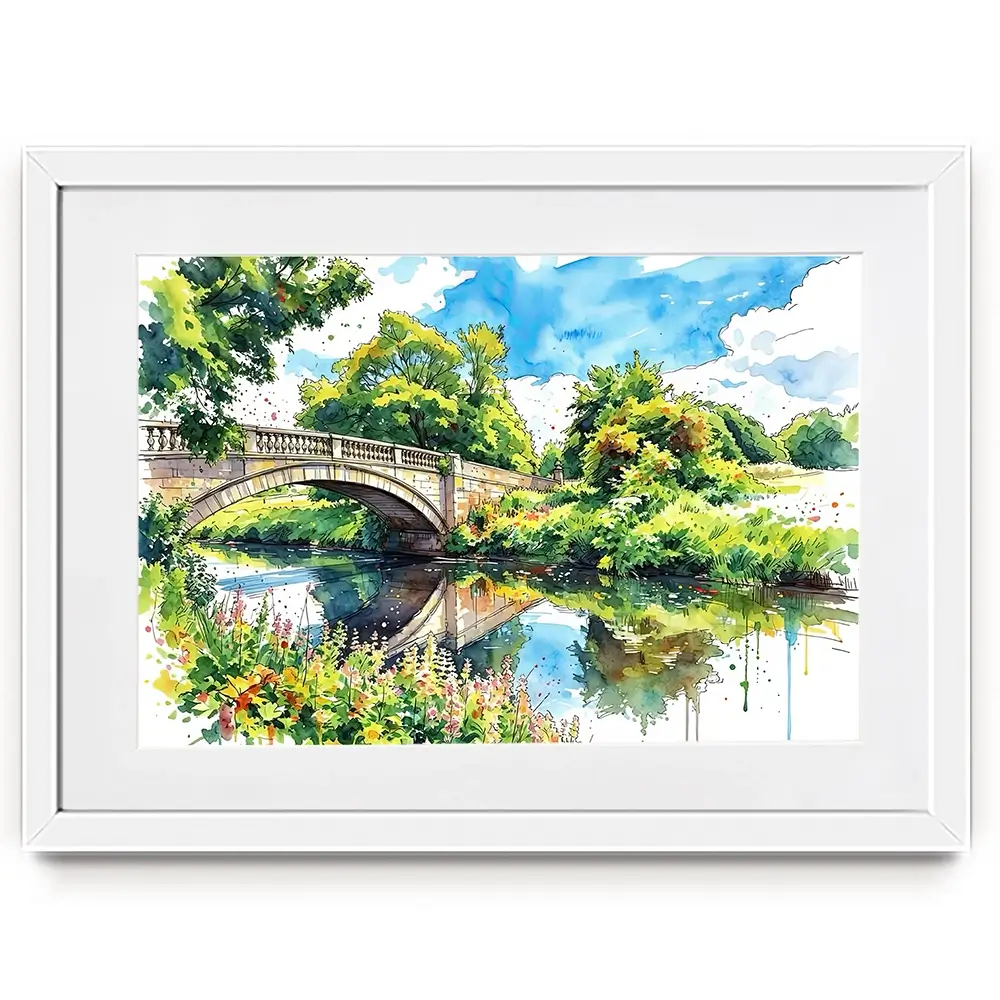 Pollock Park Glasgow Framed Art Print Pollock Park Glasgow Framed Art Print wall art product David Alexander Elder