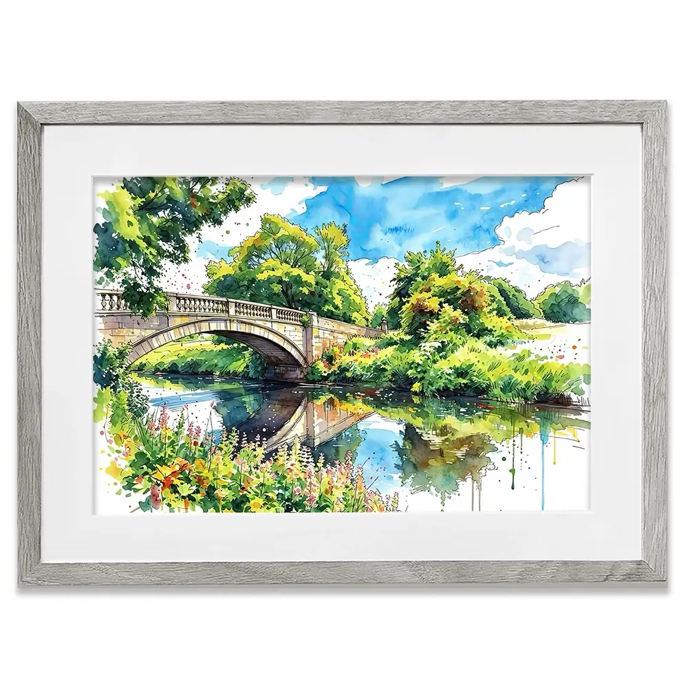 Pollock Park Glasgow Framed Art Print Pollock Park Glasgow Framed Art Print wall art product David Alexander Elder