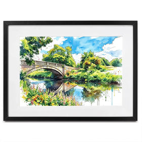 Pollock Park Glasgow Framed Art Print Pollock Park Glasgow Framed Art Print wall art product David Alexander Elder