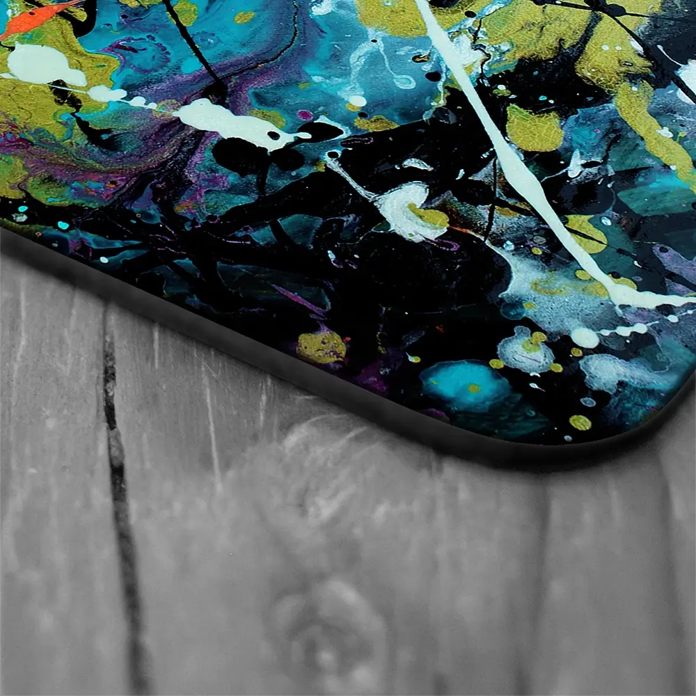 Pollock Style 2 Coaster Set Pollock Style 2 Coaster Set wall art product vector owl / Shutterstock