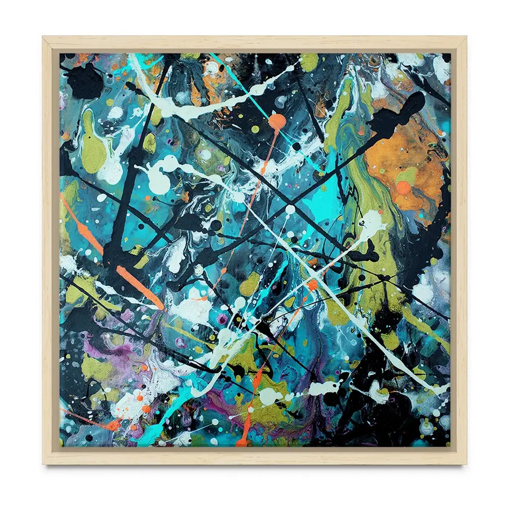 Pollock Style 2 Oversized Canvas Print Pollock Style 2 Oversized Canvas Print wall art product Art Print Shop