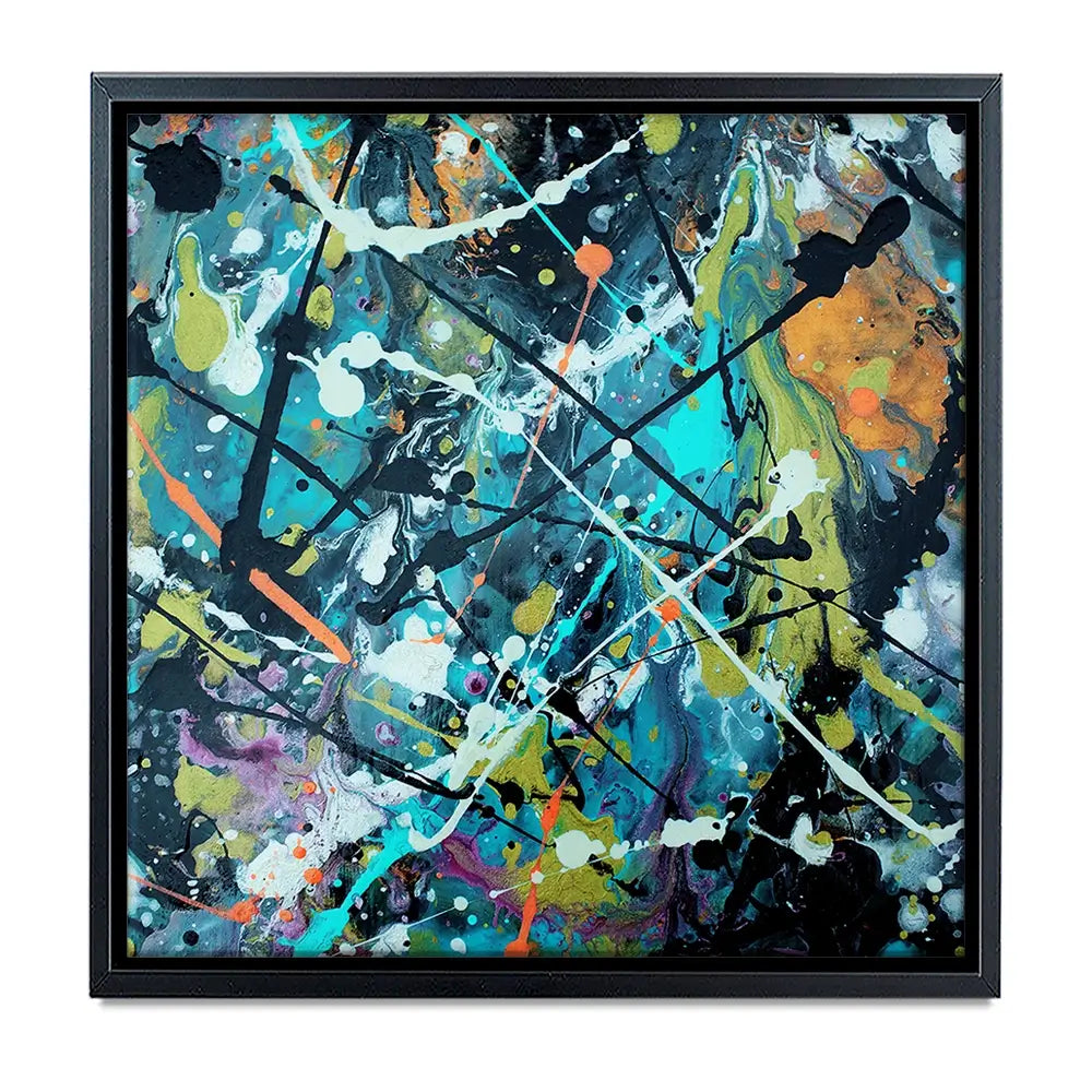 Pollock Style 2 Oversized Canvas Print Pollock Style 2 Oversized Canvas Print wall art product Art Print Shop