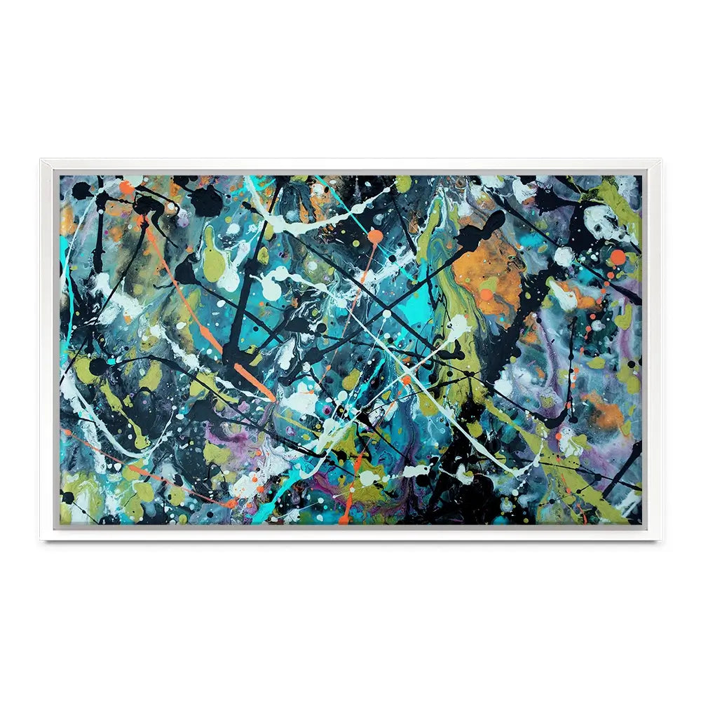 Pollock Style 2 Oversized Canvas Print Pollock Style 2 Oversized Canvas Print wall art product Art Print Shop