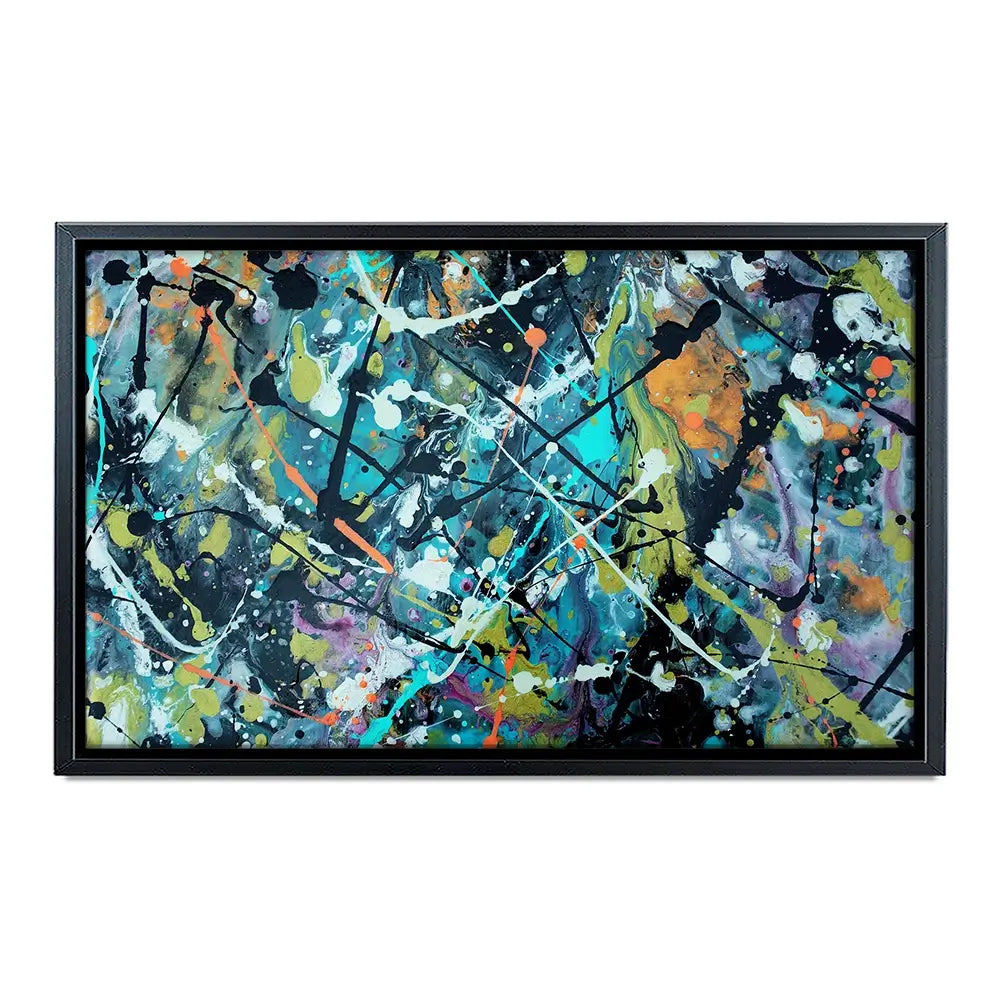 Pollock Style 2 Oversized Canvas Print Pollock Style 2 Oversized Canvas Print wall art product Art Print Shop