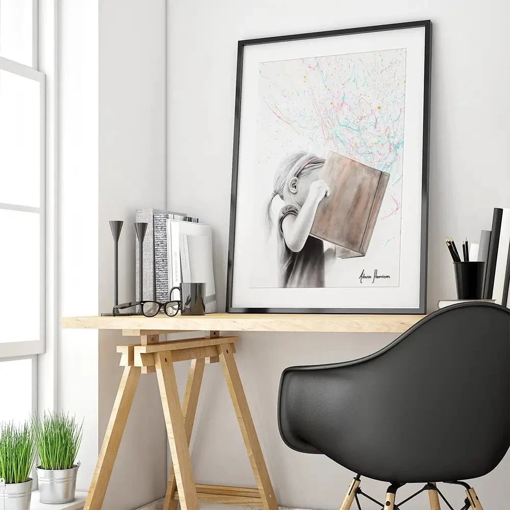 Ponderous Framed Art Print Ponderous Framed Art Print wall art product Ashvin Harrison