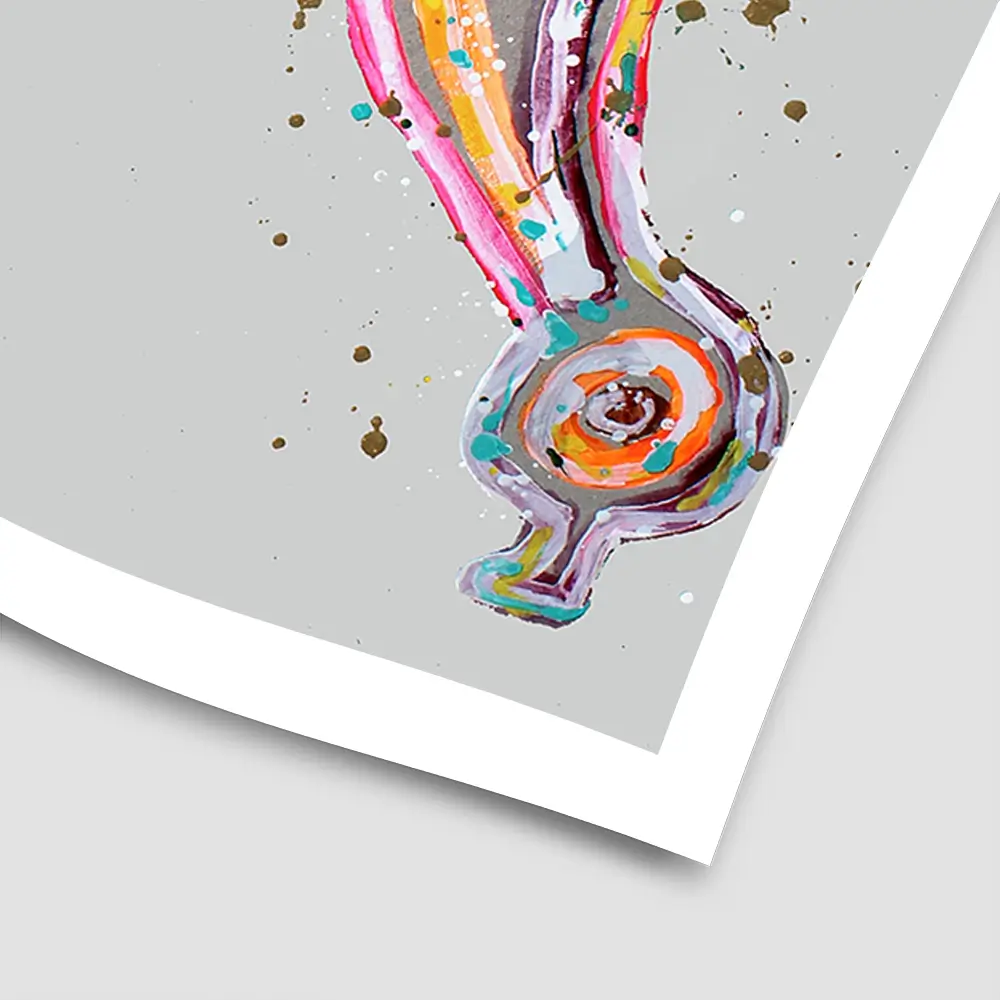 Poodle Square Art Print Poodle Square Art Print wall art product Studio Paint-Ing