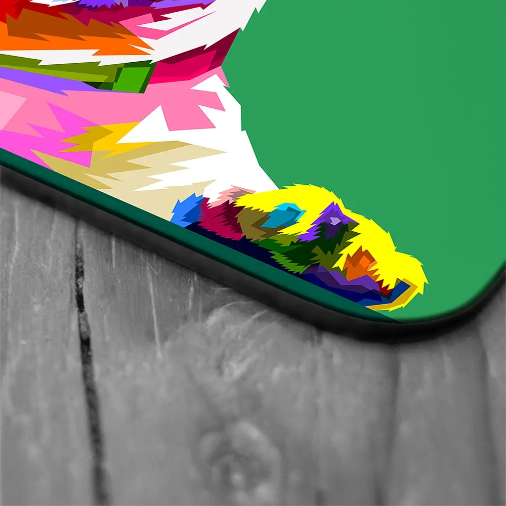 Pop Art Frenchie Coaster Set Pop Art Frenchie Coaster Set wall art product rainbow zoo / Shutterstock