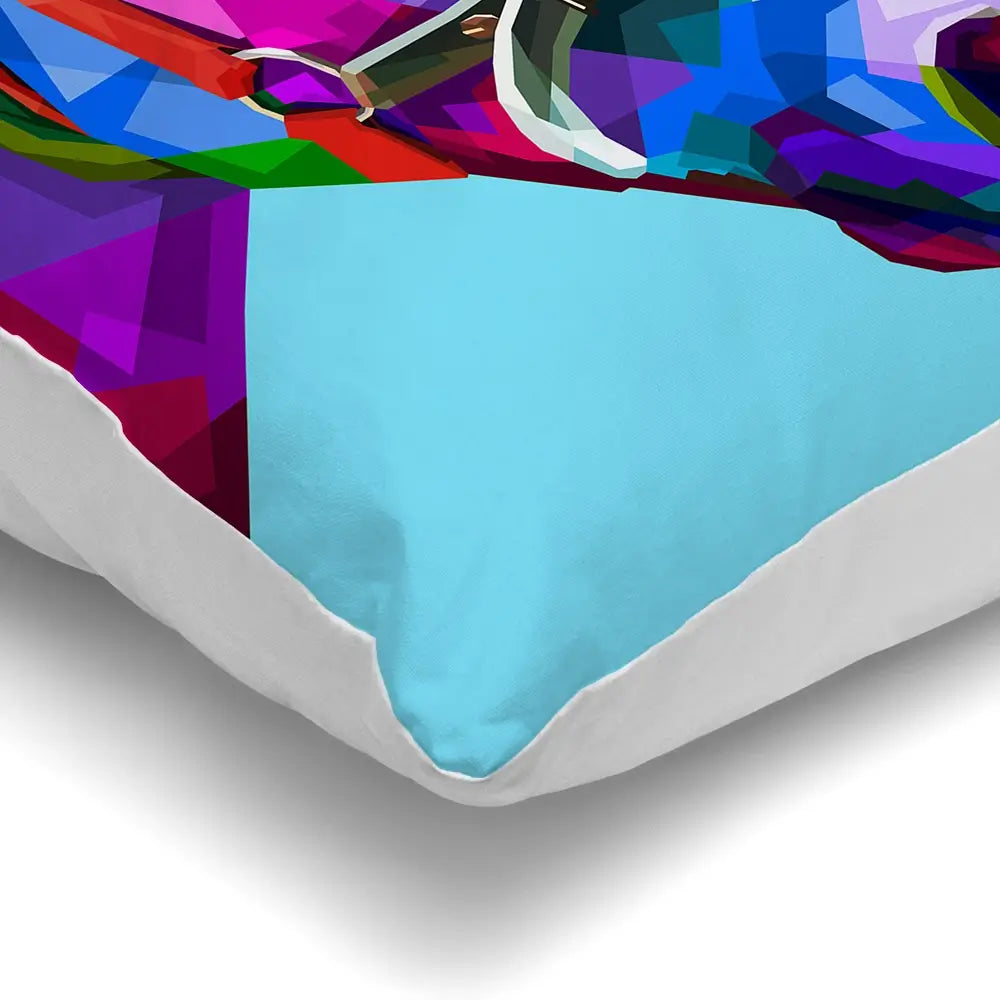 Pop Art Horse Cushion Pop Art Horse Cushion wall art product rainbow zoo / Shutterstock