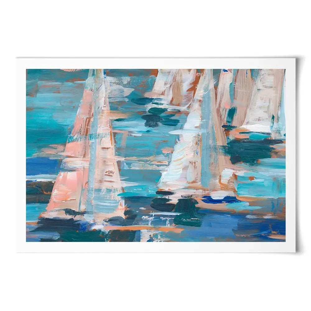 Pop Regatta Art Print Pop Regatta Art Print wall art product Ethan Harper