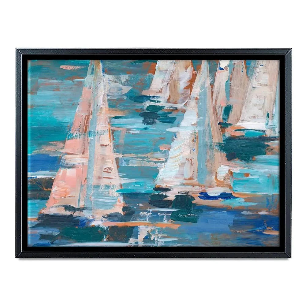 Pop Regatta Canvas Print Pop Regatta Canvas Print wall art product Ethan Harper