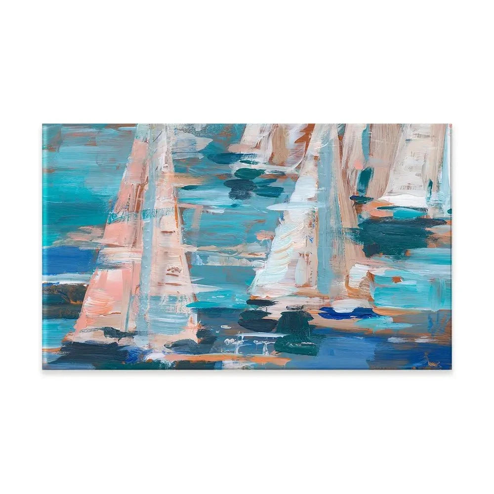 Pop Regatta Canvas Print Pop Regatta Canvas Print wall art product Ethan Harper