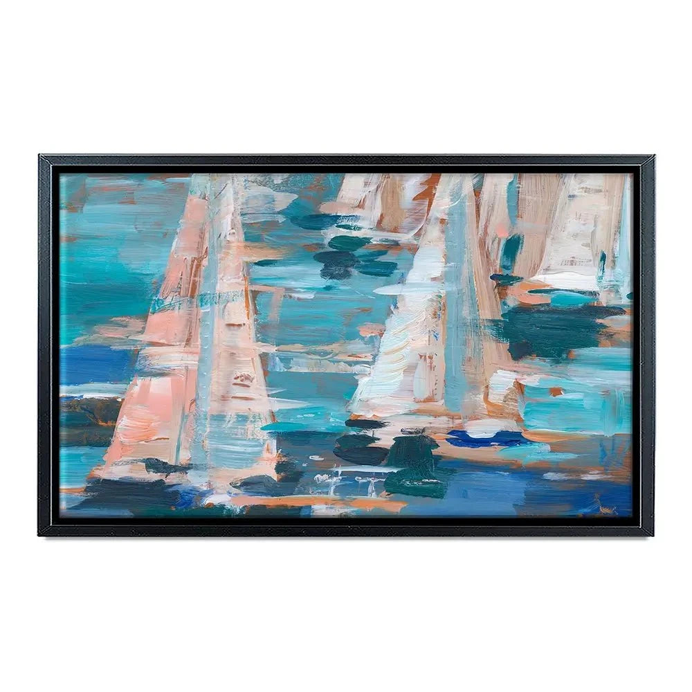 Pop Regatta Canvas Print Pop Regatta Canvas Print wall art product Ethan Harper