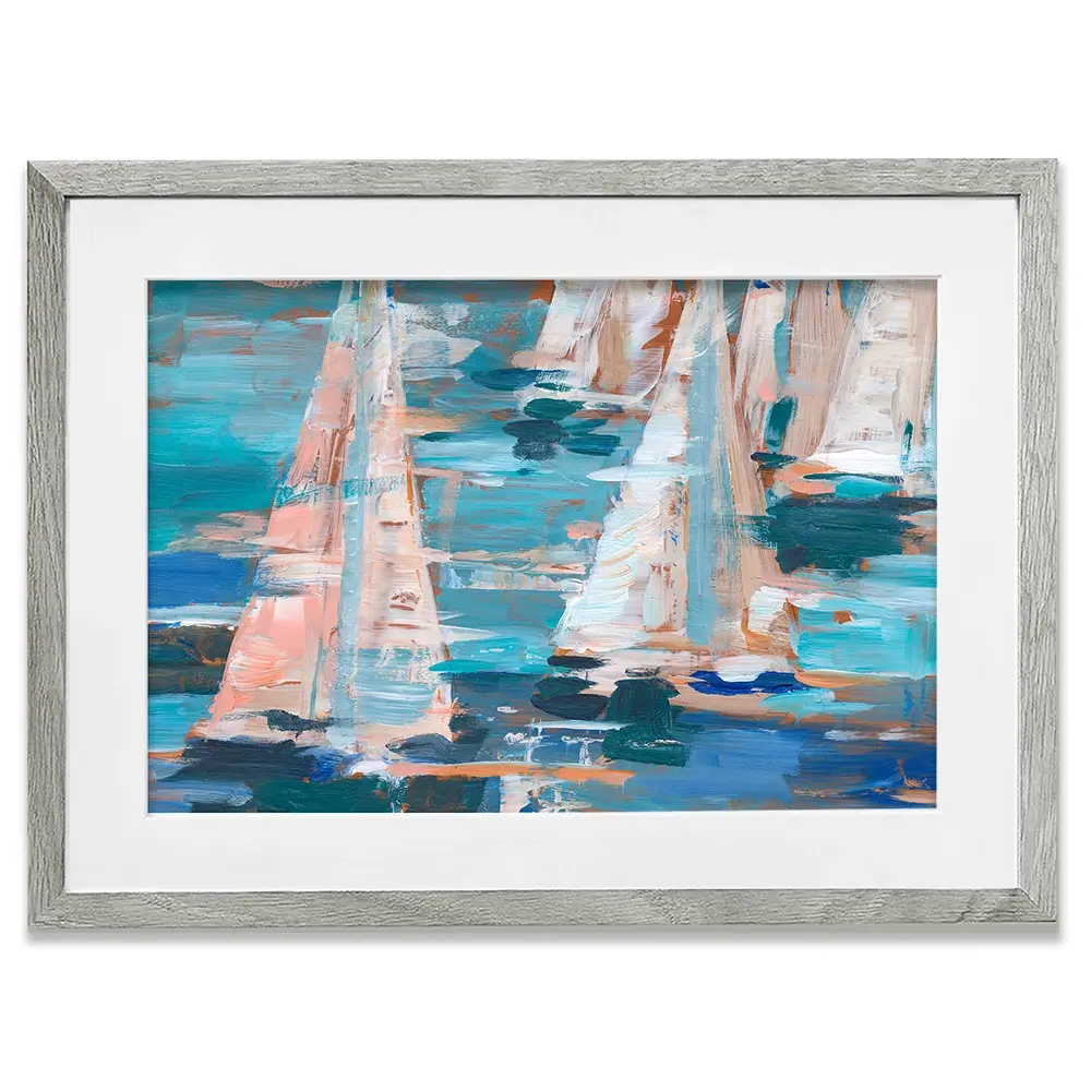 Pop Regatta Framed Art Print Pop Regatta Framed Art Print wall art product Ethan Harper