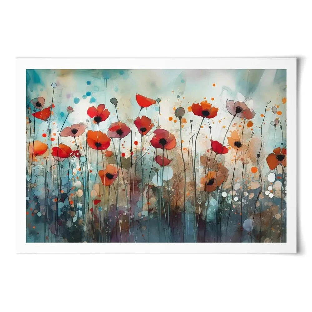 Poppies Art Print Poppies Art Print wall art product David Alexander Elder