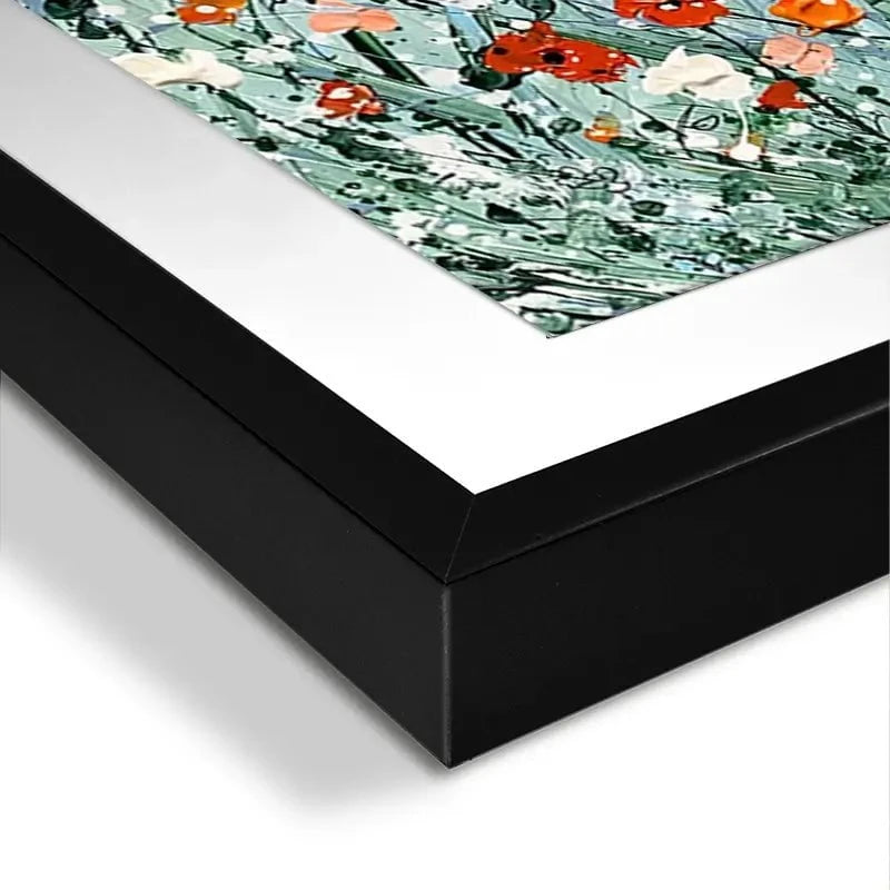 Poppies By The Sea Framed Art Print Poppies By The Sea Framed Art Print wall art product Charlotte Anna Reed