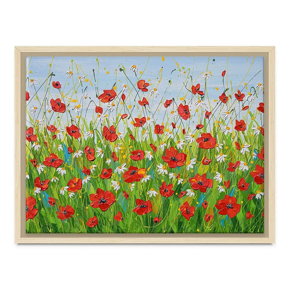 Poppies Galore Canvas Print Poppies Galore Canvas Print wall art product Olga Tkachyk