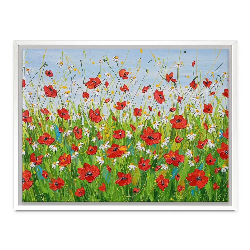 Poppies Galore Canvas Print Poppies Galore Canvas Print wall art product Olga Tkachyk