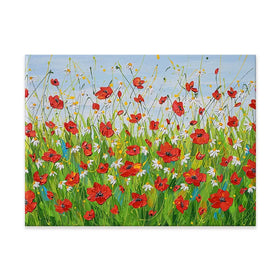 Poppies Galore Canvas Print Poppies Galore Canvas Print wall art product Olga Tkachyk