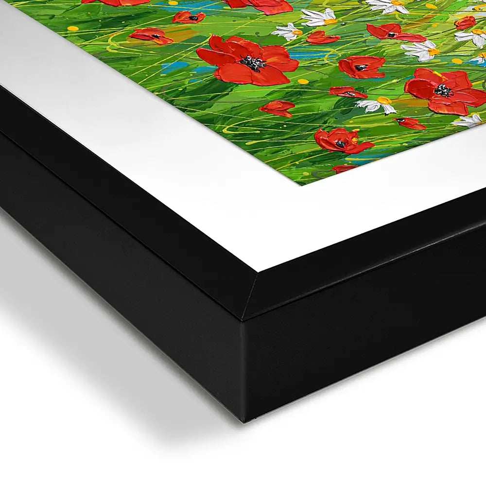 Poppies Galore Framed Art Print Poppies Galore Framed Art Print wall art product Olga Tkachyk