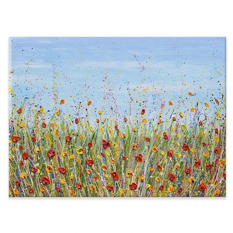 Poppies In July Canvas Print Poppies In July Canvas Print wall art product Olga Tkachyk