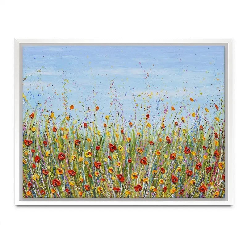Poppies In July Canvas Print Poppies In July Canvas Print wall art product Olga Tkachyk