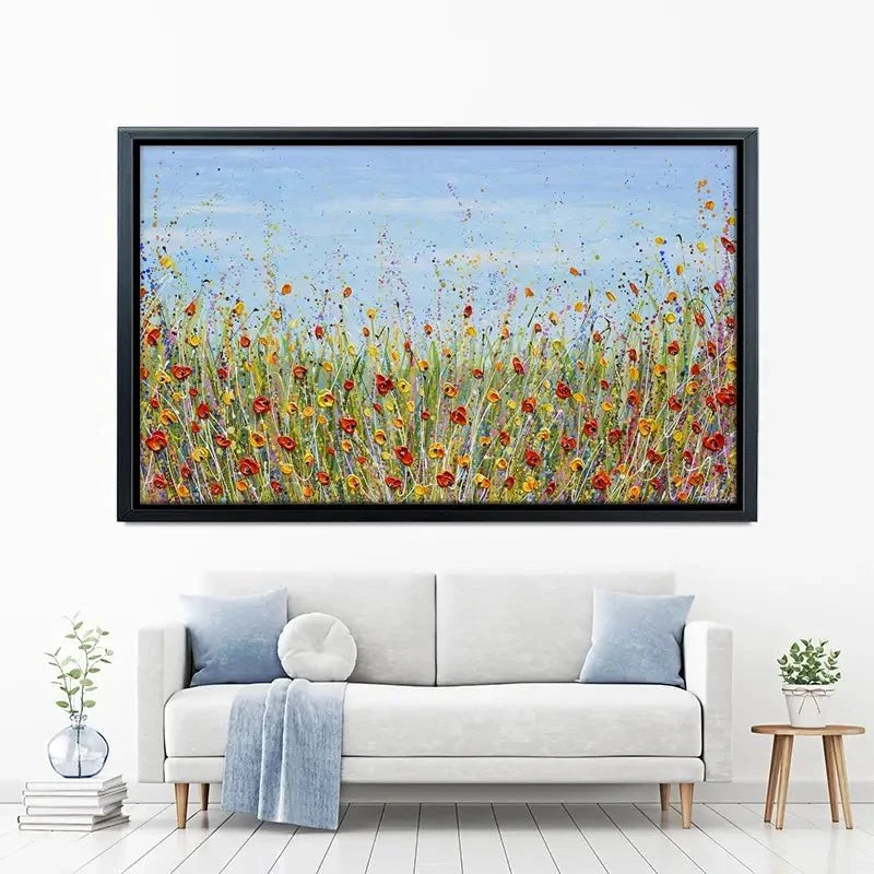 Poppies In July Canvas Print Poppies In July Canvas Print wall art product Olga Tkachyk