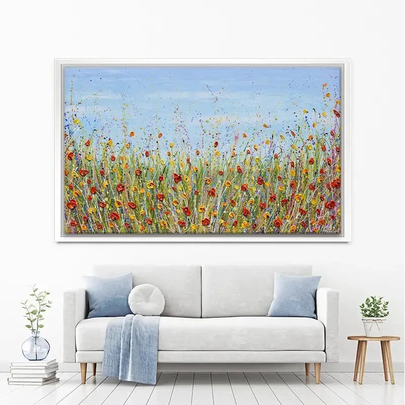 Poppies In July Canvas Print Poppies In July Canvas Print wall art product Olga Tkachyk