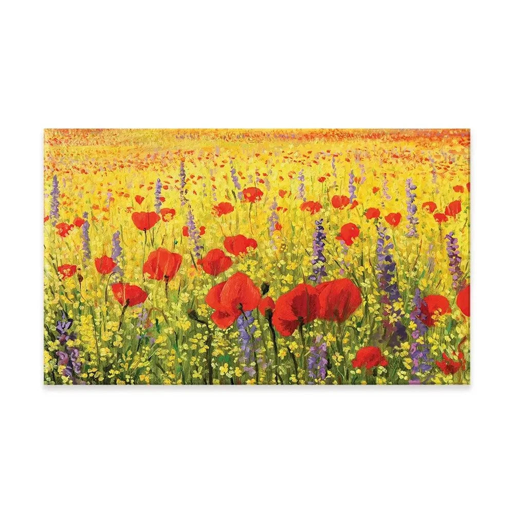 Poppies Oil Painting Canvas Print Poppies Oil Painting Canvas Print wall art product Kiril Stanchev / Shutterstock