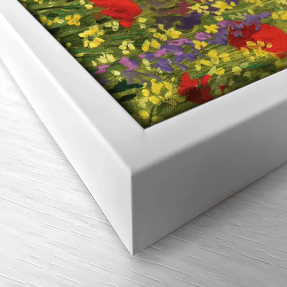 Poppies Oil Painting Canvas Print Poppies Oil Painting Canvas Print wall art product Kiril Stanchev / Shutterstock