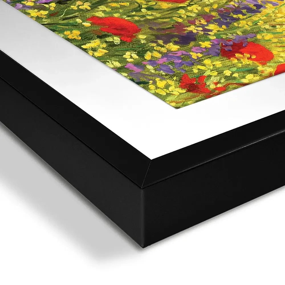 Poppies Oil Painting Framed Art Print Poppies Oil Painting Framed Art Print wall art product Kiril Stanchev / Shutterstock