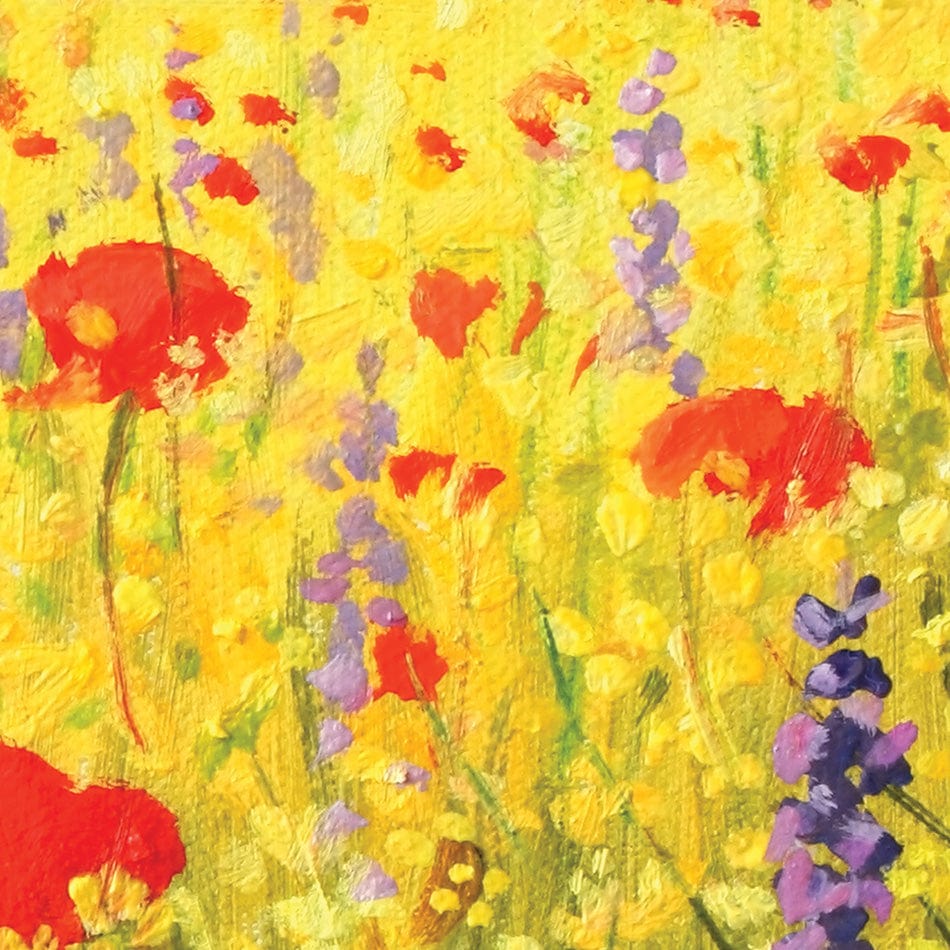 Poppies Oil Painting Square Canvas Print wall art product Kiril Stanchev / Shutterstock