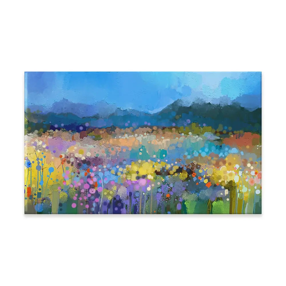 Popping Garden Canvas Print Popping Garden Canvas Print wall art product Art Print Shop