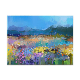 Popping Garden Canvas Print Popping Garden Canvas Print wall art product Art Print Shop