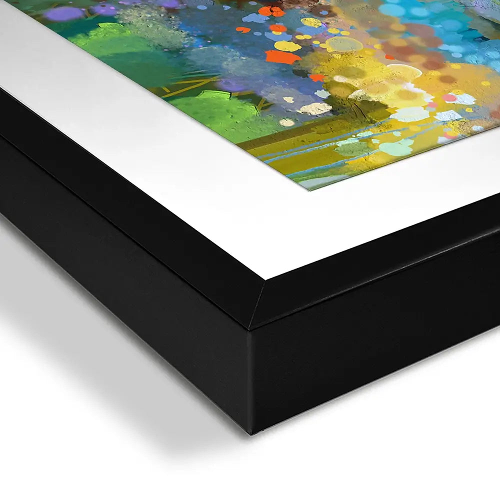Popping Garden Framed Art Print Popping Garden Framed Art Print wall art product Art Print Shop