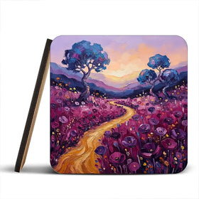 Poppy Pathway Coaster Set Poppy Pathway Coaster Set wall art product David Alexander Elder