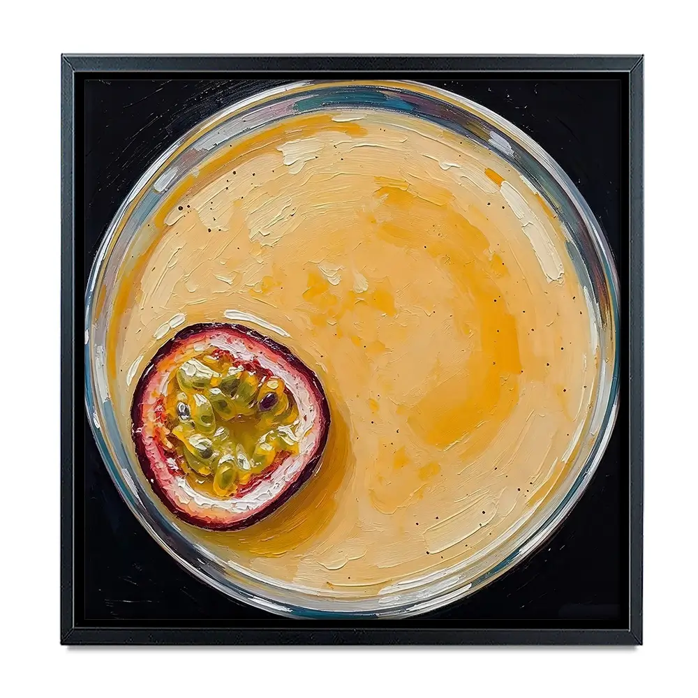 Pornstar Martini Cocktail Square Canvas Print Pornstar Martini Cocktail Square Canvas Print wall art product David Alexander Elder