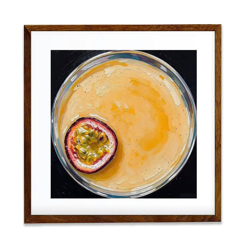 Pornstar Martini Cocktail Square Framed Art Print Pornstar Martini Cocktail Square Framed Art Print wall art product David Alexander Elder