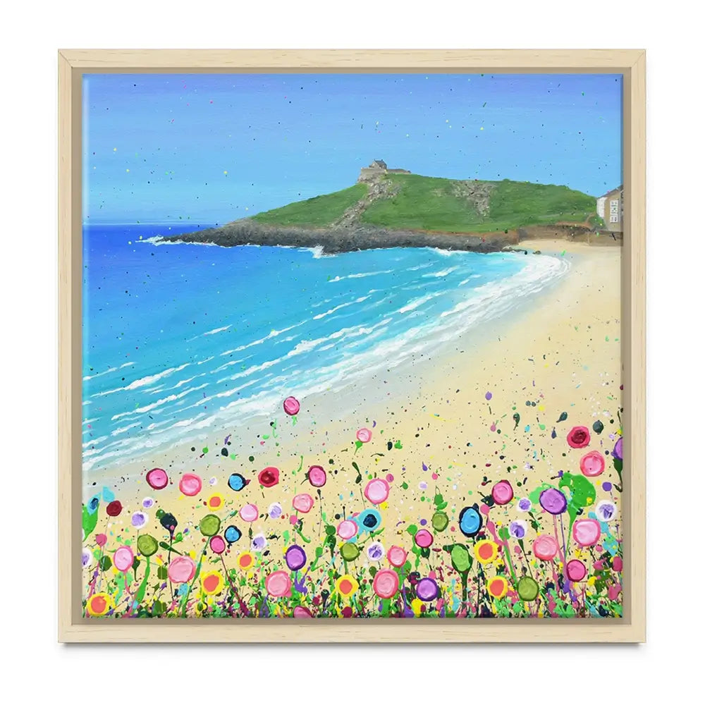 Porthmeor Beach Oversized Canvas Print Porthmeor Beach Oversized Canvas Print wall art product Art Print Shop