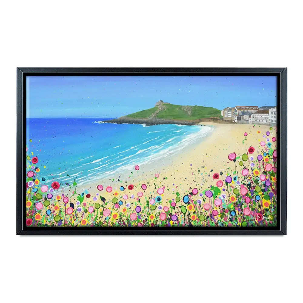Porthmeor Beach Oversized Canvas Print Porthmeor Beach Oversized Canvas Print wall art product Art Print Shop