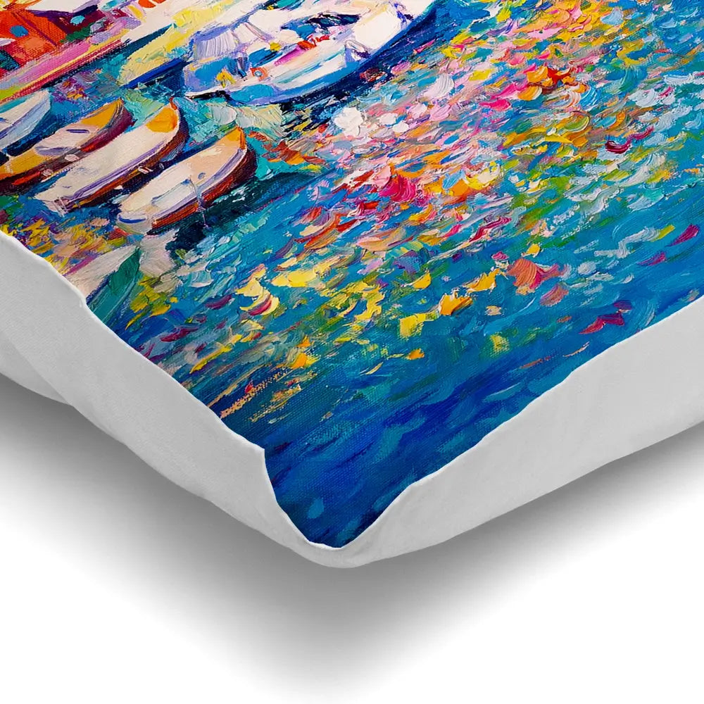 Portofino Cushion Portofino Cushion wall art product Art Print Shop