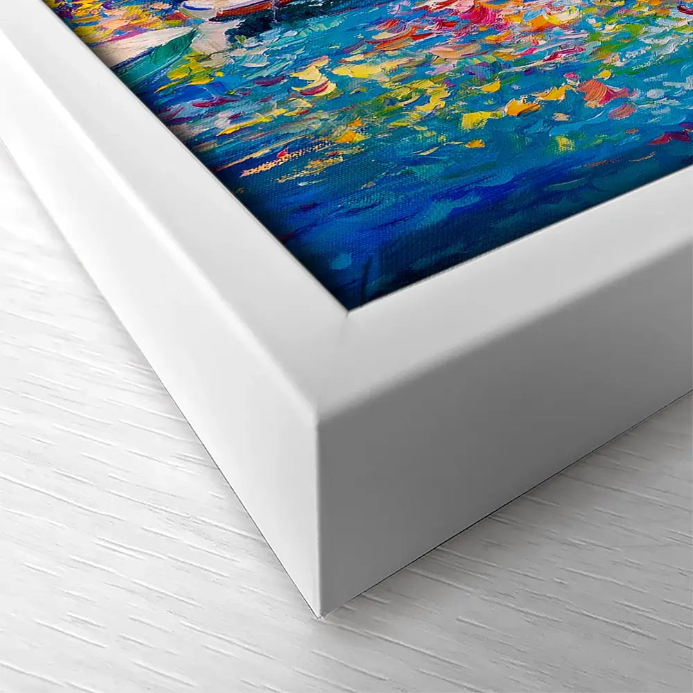 Portofino Square Canvas Print Portofino Square Canvas Print wall art product Art Print Shop