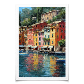 Portofino Summer Art Print Portofino Summer Art Print wall art product David Alexander Elder